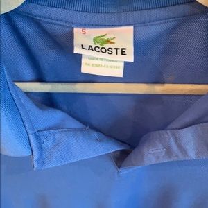 Lacoste Shirts - Men’s blue Lacoste polo size 5 Lacoste Shirts - Men’s blue Lacoste polo size 5